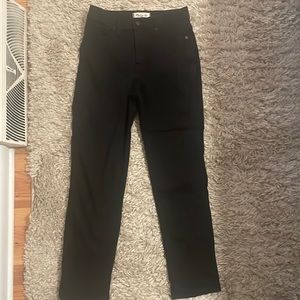 Madewell Black Stovepipe Jeans